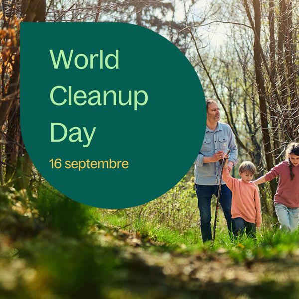 World Cleanup Day, participons à la protection de notre environnement.