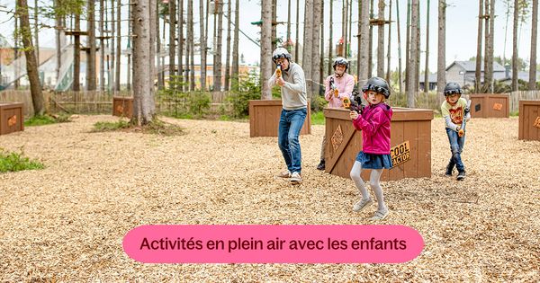Top 10 des activités en plein air pour enfants à Center Parcs