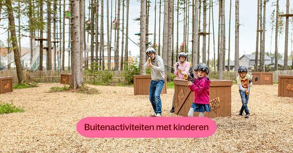 Top 10 leukste buitenactiviteiten voor kinderen bij Center Parcs