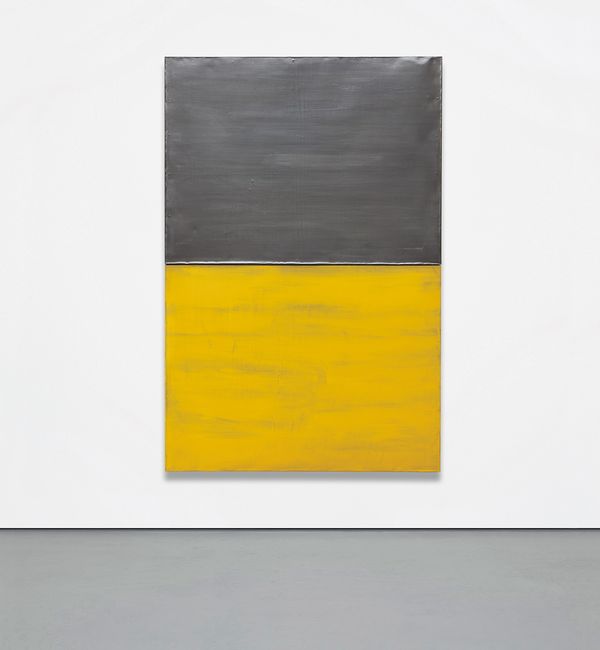 In his ingenious Lead Paintings, evinced by 'Untitled', 1988, from our forthcoming London Day Sale, Förg constructs a "fragile beauty" redolent of Judd, Palermo and Newman.
