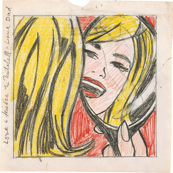 Roy Lichtenstein Through The Looking Glass