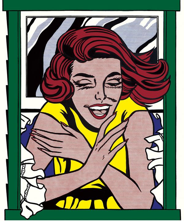 Roy Lichtenstein Through The Looking Glass