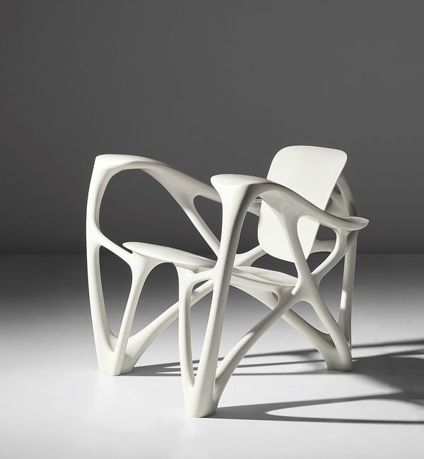 Laarman’s innovative chair design explores the intersections of design, technology and science.