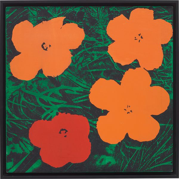 Executed at the inception of Sturtevant's conceptual practice, two exceptional examples of 'Warhol Flowers' are much more than mere copies. 