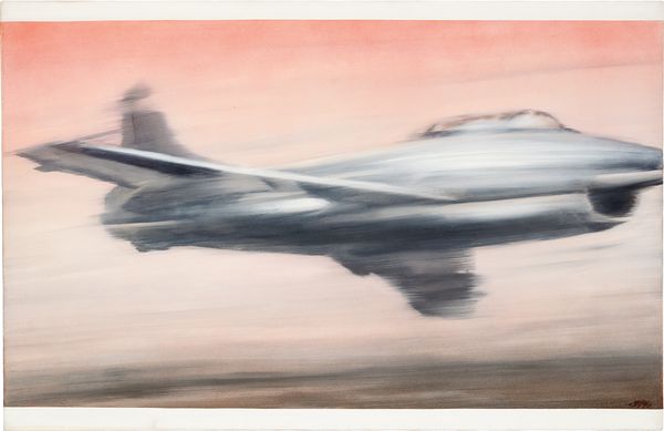 "Pop Art has rendered conventional painting...entirely obsolete." Gerhard Richter's seminal 'Düsenjäger', 1963, represents an early German masterwork from the inception of Pop.