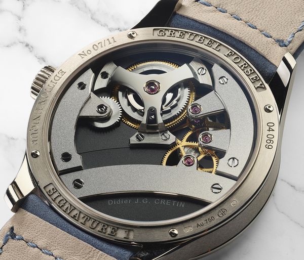 Lot 216 Greubel Forsey Signature