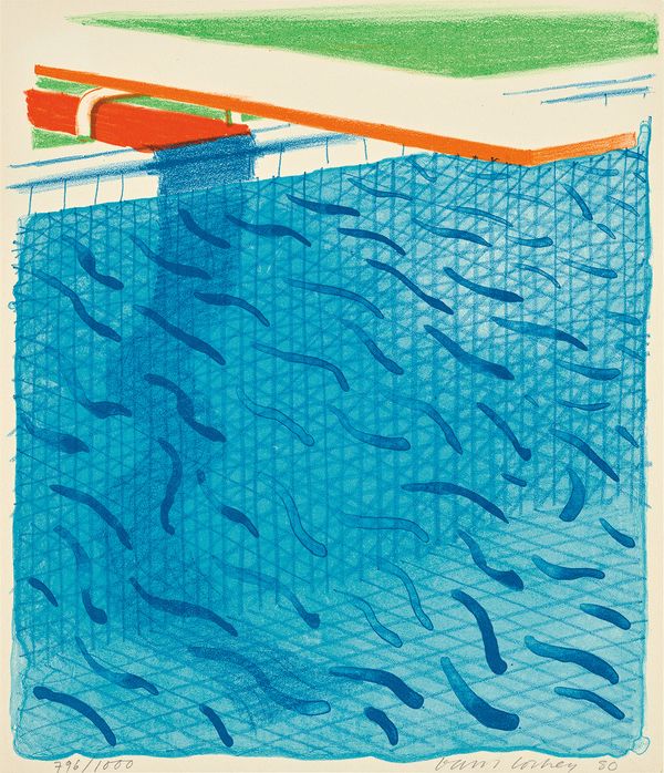 An artist unafraid to boldly embrace change, Hockney's printmaking methods have transformed repeatedly over the course of his career. 