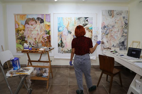 As part of our ongoing commitment to the arts and our institutional partners, we're checking in to see how they've adjusted to these challenging times. First, we caught up with artists from Miami's Fountainhead Residency and Studios. 