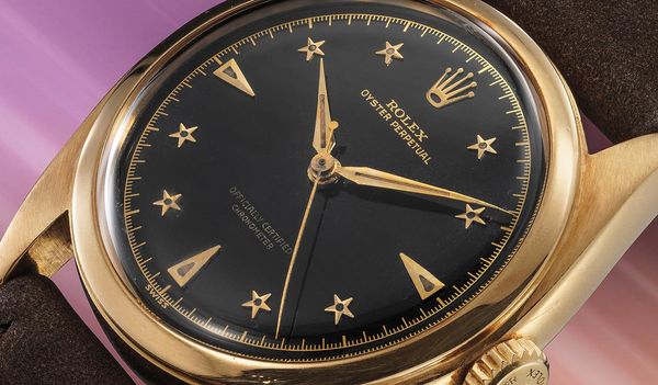 You'll be seeing stars when it comes to these rare 1950s Rolex wristwatches.