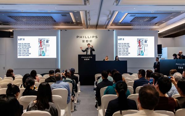 With feverish bidding and eight new artist records, Phillips achieved the highest-ever total for a 20th Century & Contemporary Art & Design auction series staged in Asia. 