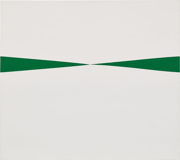 One of only 14 known versions of Carmen Herrera's 'Blanco y Verde' series, the work coming to auction this November remained in obscurity for over four decades, carefully selected by the artist to remain in her small home studio in New York.