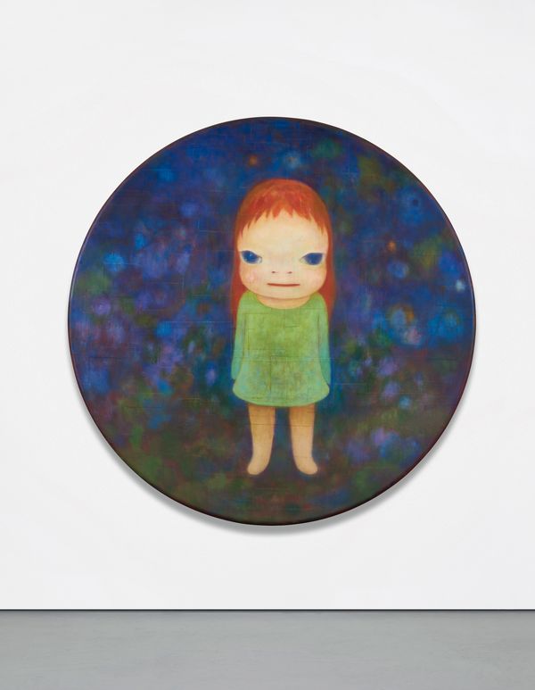 Yoshitomo Nara's 'Missing in Action' characterizes the artist's complex interpretations of childhood, nostalgia and solitude.