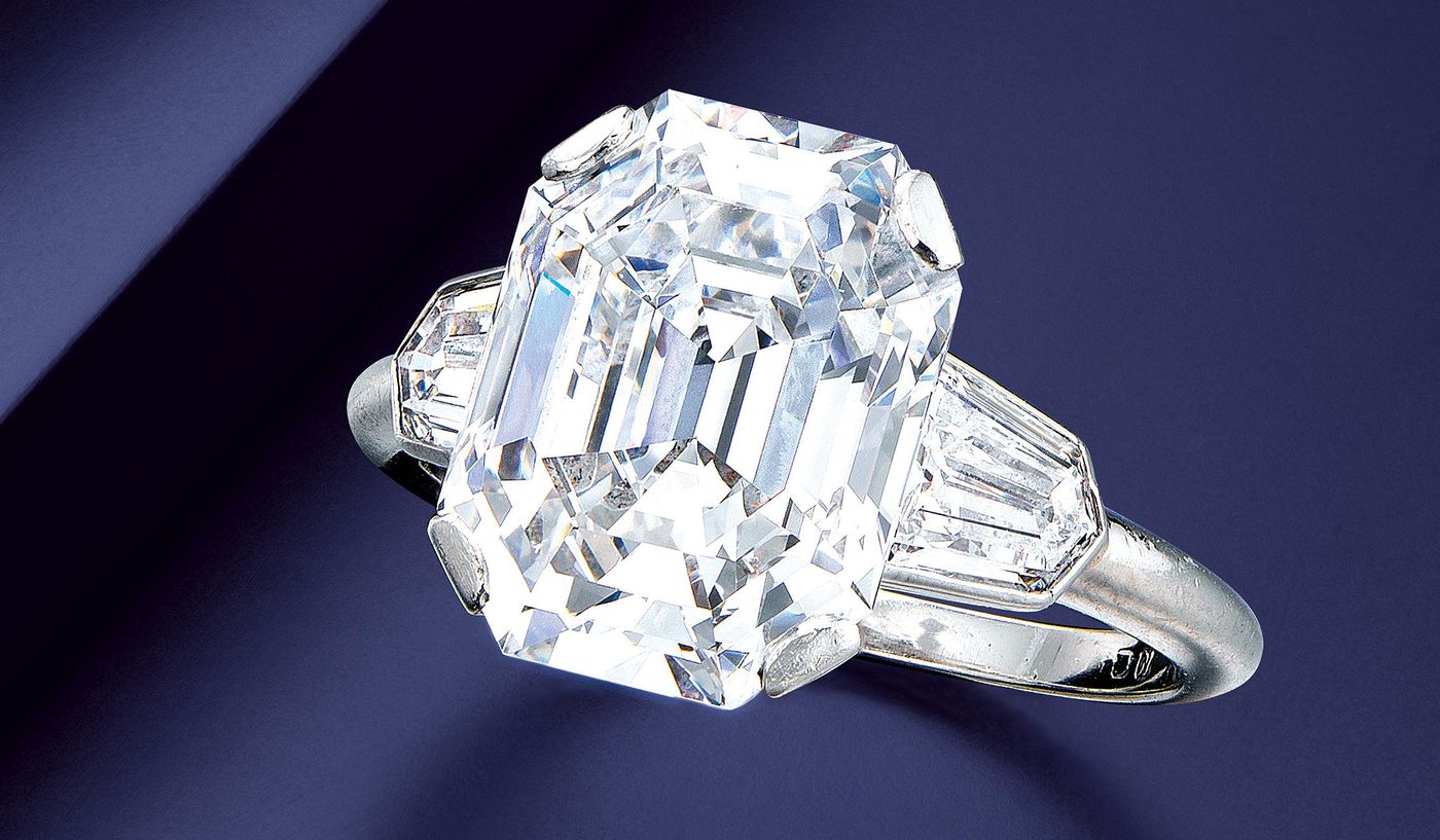 Phillips Graeme Thompson On A Cartier Golconda Diamond Ring