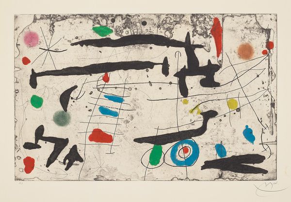 Throughout his seven-decade career, Joan Miró was committed to a variety of media to further his artistic practice and satisfy his creative curiosity.