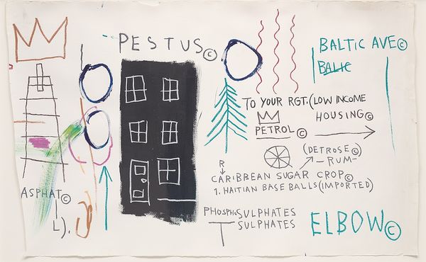 Created in Basquiat’s milestone year of 1982, 'Untitled (Pestus)' brilliantly encapsulates the artist's vision.