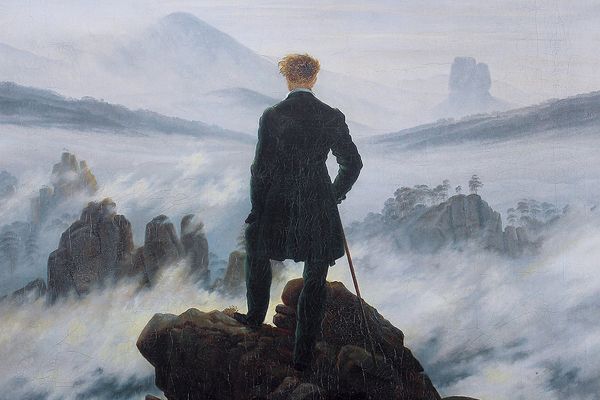 wanderer above the sea of fog meaning