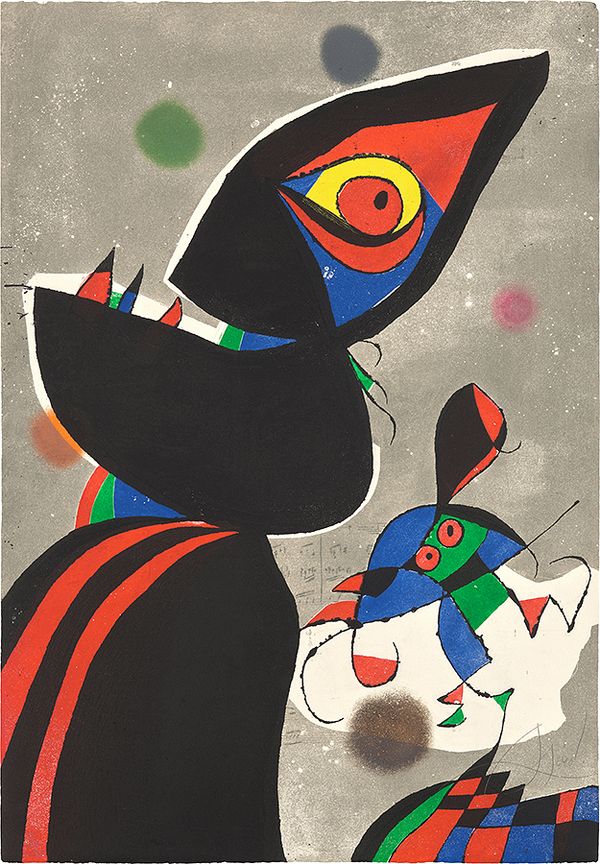 Joan Miró’s artistic prowess on paper is on full display at Phillips’ upcoming London Editions auctions.