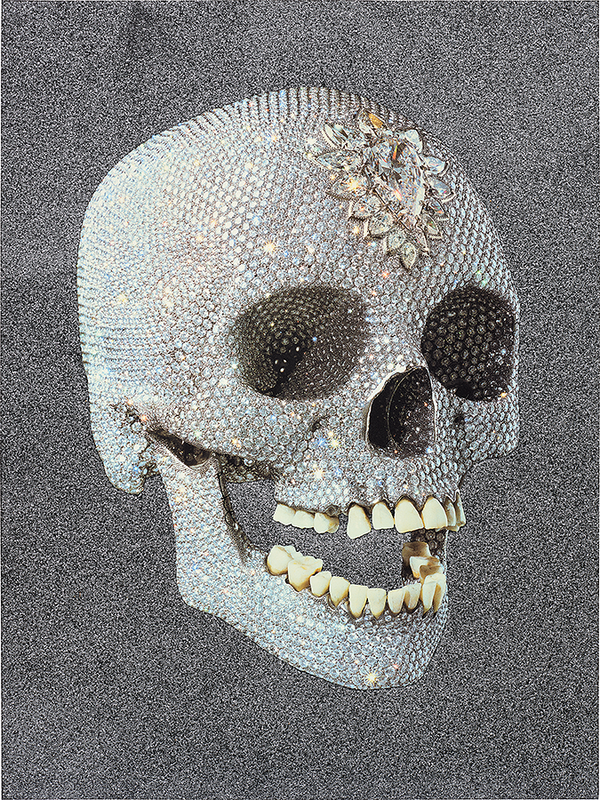 Damien Hirst’s (re)incarnations grapple with all possible worlds in living color.  