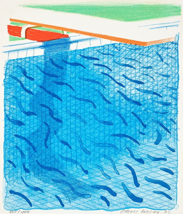 David Hockney Pool