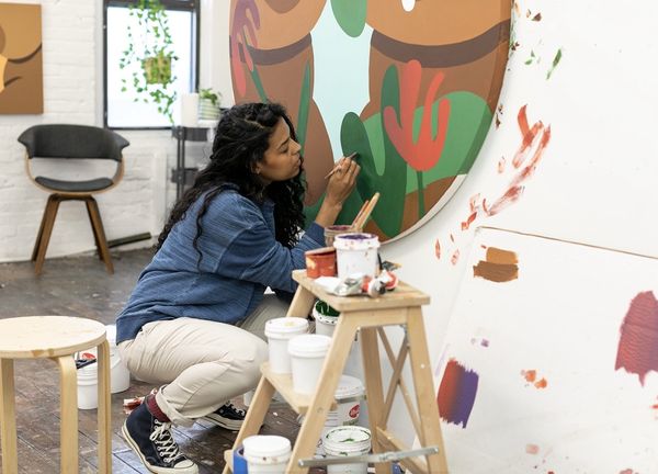 We caught up with the New York City-based artist who spoke to us about her upcoming solo show this summer, the use of nature within her paintings and the importance of having a sense of self.