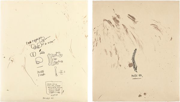 Jean-Michel Basquiat, Francesco Clemente, and the human body.