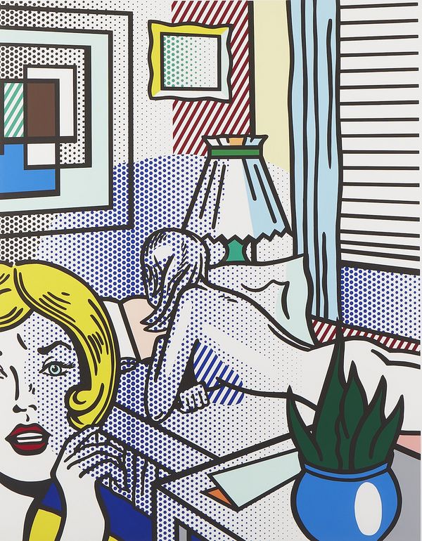 Inspired by Lichtenstein's playful domestic scene, we challenged our Editions team to imagine what different artists would be like as roommates. Who would you want to live with?