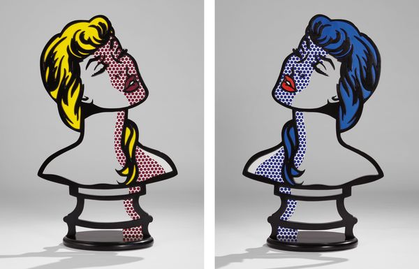On offer from the Roy Lichtenstein Foundation, a two-faced heroine represents the triumphal return of the female figure in the Pop artist's late postmodern work.