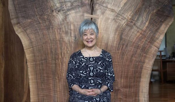 We caught up with the Japanese-American furniture designer to learn more about her New Hope, Pennsylvania workshop, the concept of “Ichigo, ichi e”  and preserving the legacy of her father—George Nakashima.