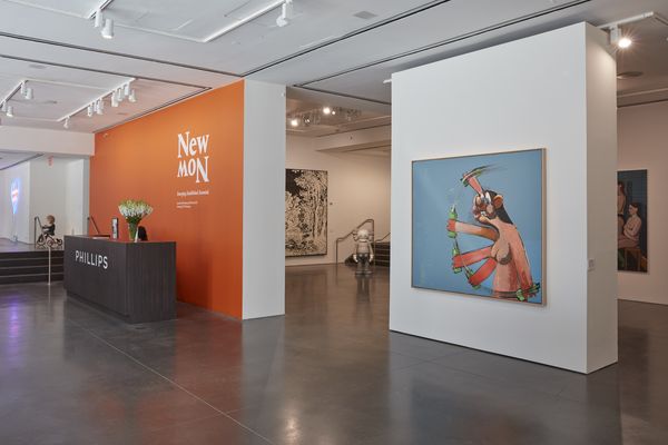 Tour our New York New Now sale in this virtual reality walkthrough from 450 Park Avenue. On view are contemporary masters Jean-Michel Basquiat, Manolo Valdés and Keith Haring alongside boundary-pushing emerging stars Shara Hughes, Dana Schutz, Rebecca Warren and more.