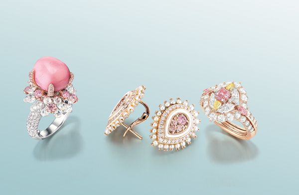This season, Sarah Ho, Paige Parker and Karen Suen created bespoke Argyle pink diamond jewels for auction in Hong Kong.