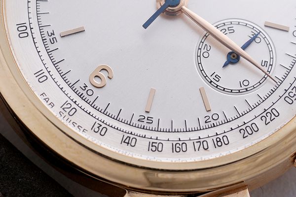 Patek Philippe Reference 530 in pink gold Geneva Watch Auction: SEVEN