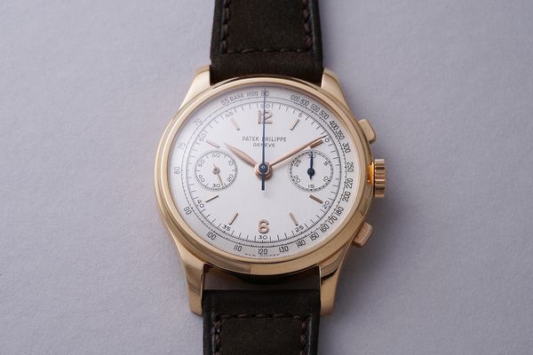 Patek Philippe Reference 530 in pink gold Geneva Watch Auction: SEVEN
