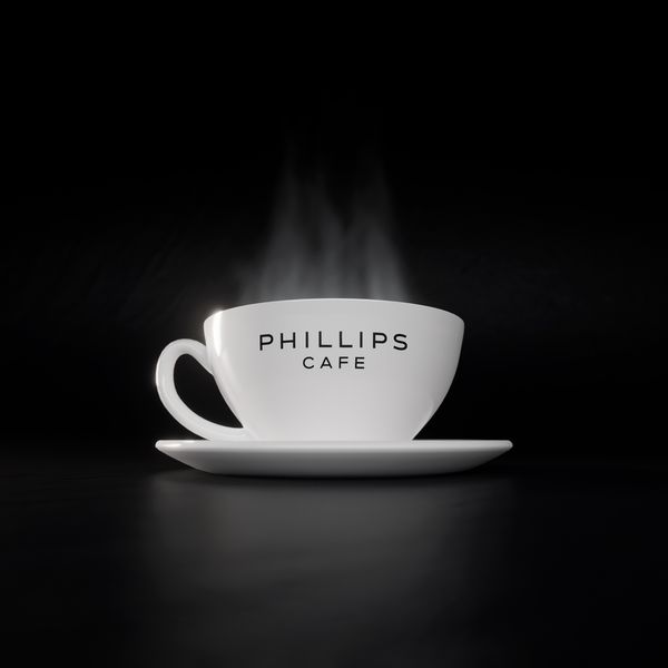 The first-ever Phillips Café is now open in Hong Kong.