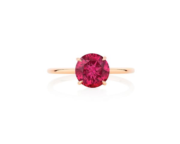 The Argyle Phoenix: Fancy Red diamond ring