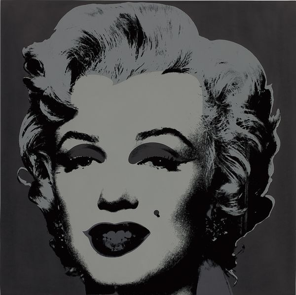 Warhol’s use of the color black was different from Caravaggio's; it was commercial, it was flat and easily reproducible.