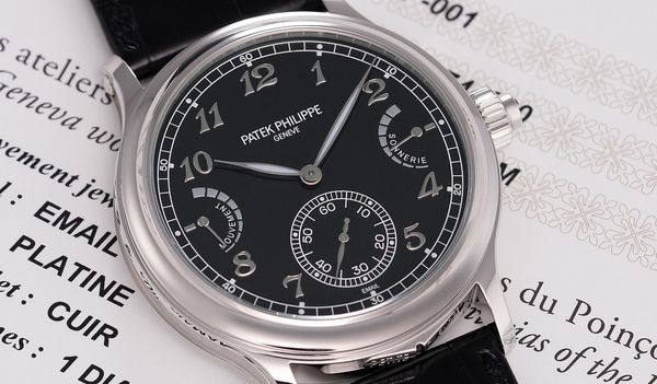 With three gongs, deadbeat seconds, and a minute repeater, the 6301P blends old-world artistry and modern precision in Patek Philippe’s purest chiming watch.