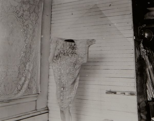 Francesca Woodman, Untitled (self-portrait in curtain), 1980, from the collection of Anita Thacher