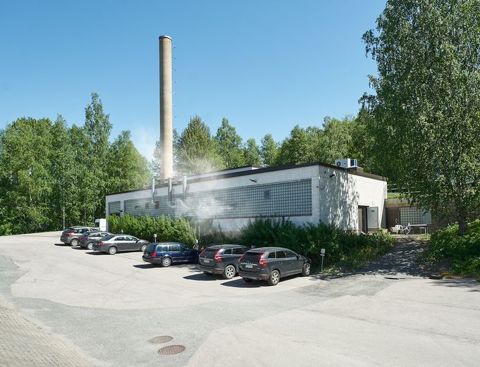 Medantan pesula Jämsän Jokilaakson sairaalan vieressä.