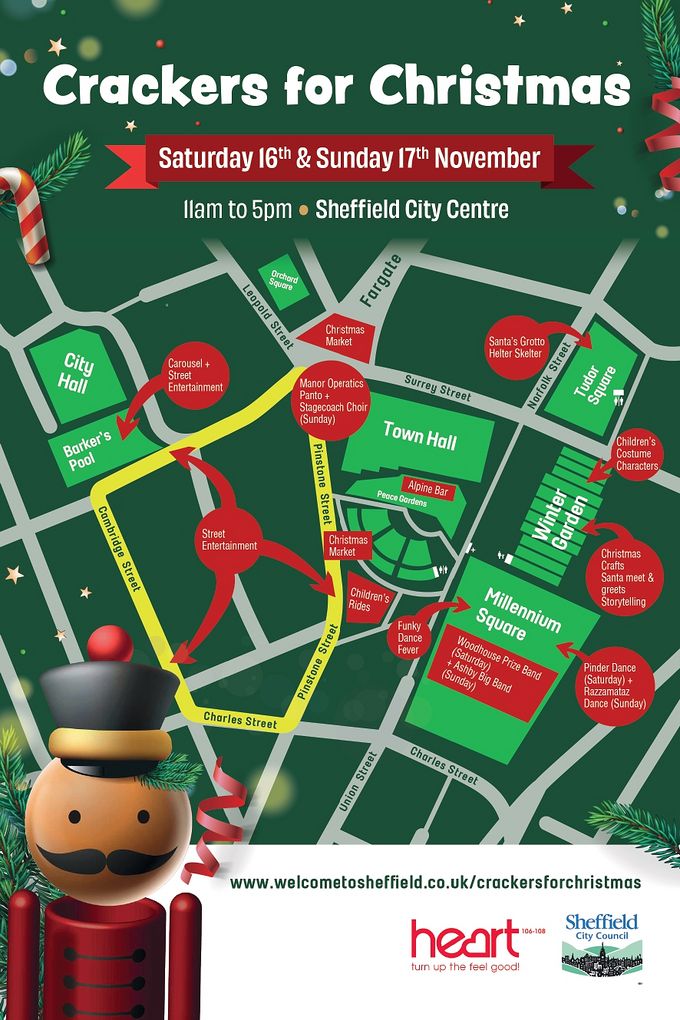 Magical events this Christmas in Sheffield city centre 🌟