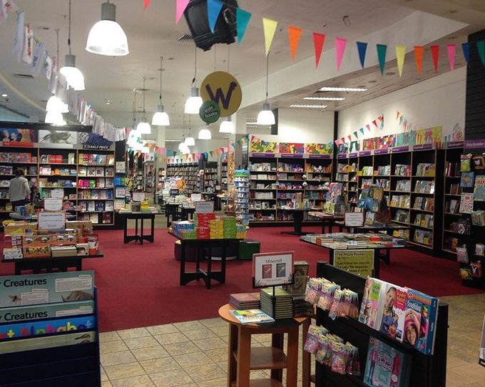 Inside of Sheffield City Centre's Waterstones