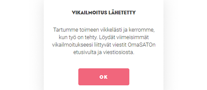 SATOn palvelu asukkaille - OmaSATO